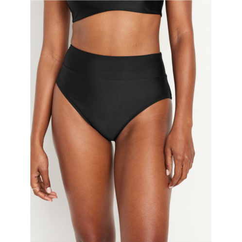 Oldnavy Banded High-Waist Bikini Swim Bottoms