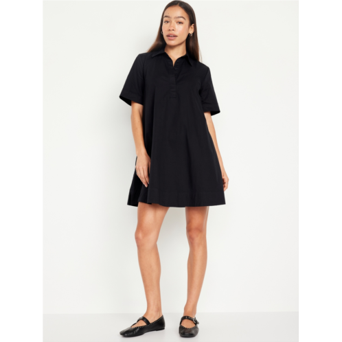 Oldnavy Short-Sleeve Mini Shirt Dress Hot Deal