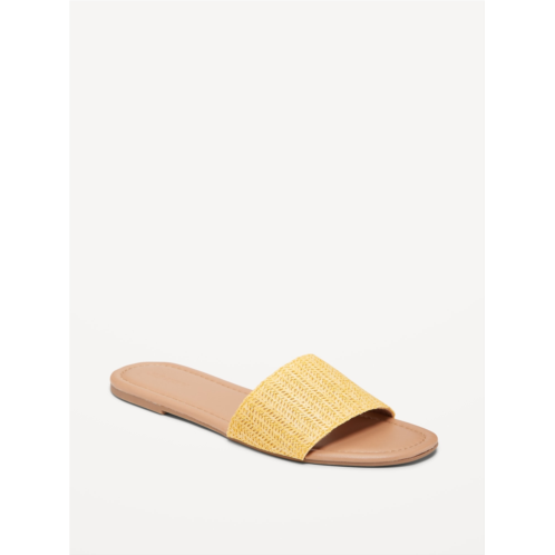 Oldnavy Raffia Slide Sandals