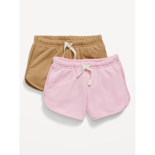 Oldnavy Functional Drawstring French Terry Pull-On Shorts for Toddler Girls Hot Deal