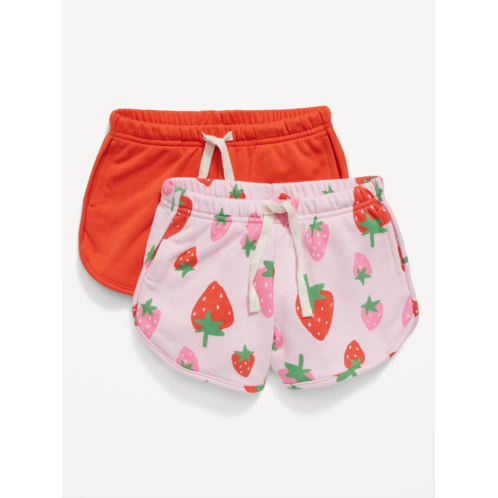 Oldnavy Functional Drawstring French Terry Pull-On Shorts for Toddler Girls Hot Deal