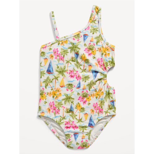 Oldnavy Side Cutout One-Piece Swimsuit for Toddler Girls Hot Deal