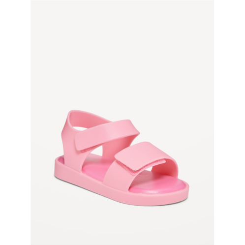 Oldnavy Double-Strap Matte Jelly Sandals for Toddler Girls Hot Deal