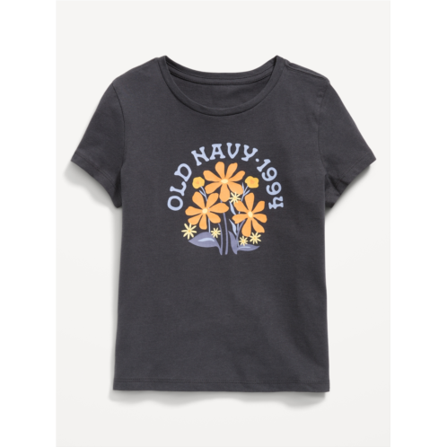 Oldnavy Short-Sleeve Logo-Graphic T-Shirt for Girls