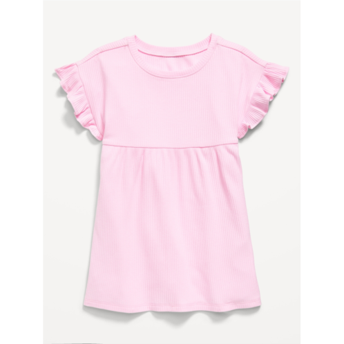 Oldnavy Short-Sleeve Ruffle-Trim Dress for Toddler Girls