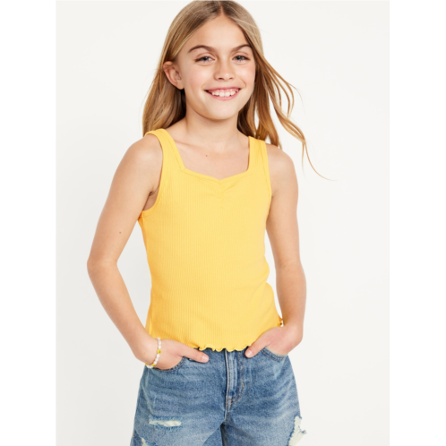 Oldnavy Fitted Sweetheart-Neck Tank Top for Girls Hot Deal