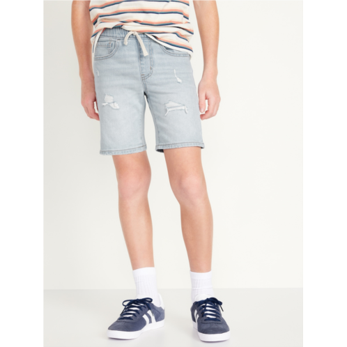 Oldnavy 360° Stretch Pull-On Jean Shorts for Boys (At Knee)