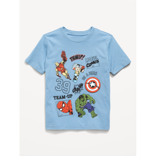 Oldnavy Marvel Gender-Neutral Graphic T-Shirt for Kids Hot Deal