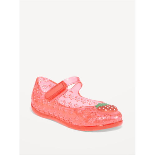 Oldnavy Fruity Scented Jelly Mary-Jane Flats for Toddler Girls