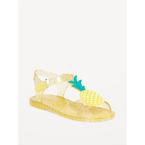 Oldnavy Jelly T-Strap Sandals for Toddler Girls Hot Deal