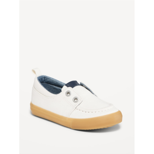 Oldnavy Canvas Boat-Shoe Sneakers for Toddler Boys