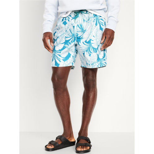 Oldnavy Printed Swim Trunks -- 7-inch inseam