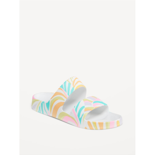 Oldnavy Double-Strap Slide Sandals for Girls (Partially Plant-Based)