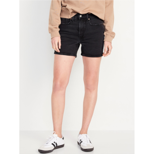 Oldnavy High-Waisted OG Jean Shorts -- 5-inch inseam Hot Deal