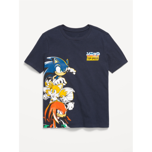 Oldnavy Sonic The Hedgehog Gender-Neutral Graphic T-Shirt for Kids Hot Deal