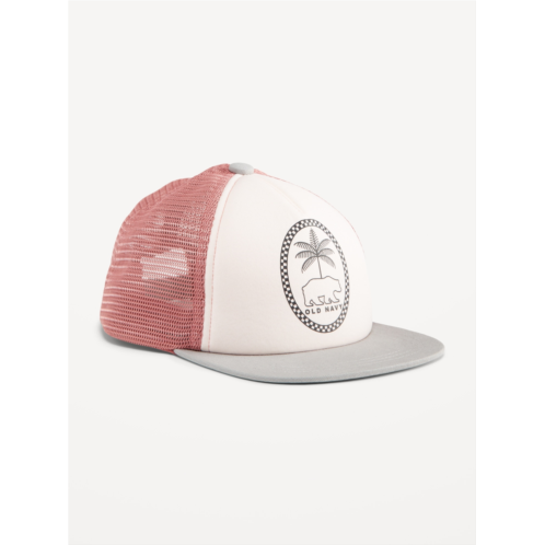 Oldnavy Graphic Trucker Hat for Toddler Boys Hot Deal