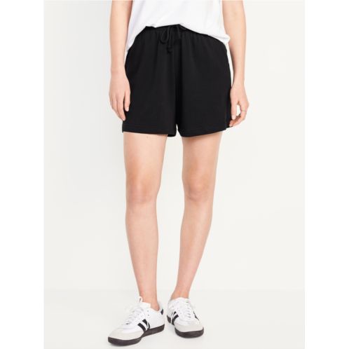 Oldnavy Extra High-Waisted Terry Shorts -- 5-inch inseam