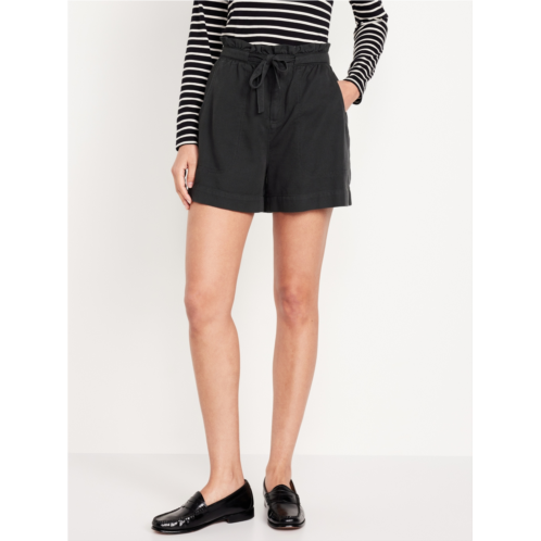Oldnavy Extra High-Waisted Utility Shorts -- 4-inch inseam Hot Deal