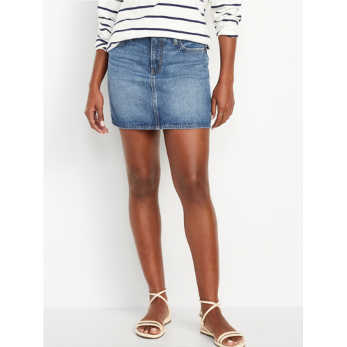 Oldnavy Mid-Rise OG Jean Mini Skirt
