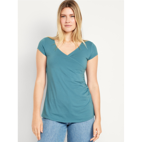 Oldnavy Maternity Cross-Front Nursing T-Shirt Hot Deal