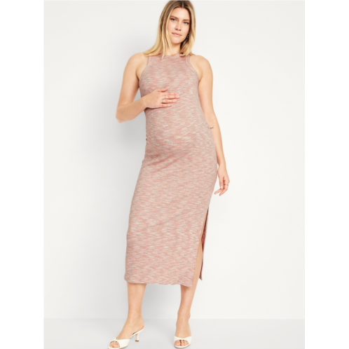 Oldnavy Maternity Racerback Rib-Knit Midi Dress