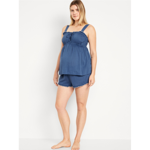 Oldnavy Maternity Pajama Top and Short Set Hot Deal