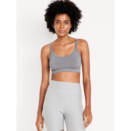 Oldnavy Light Support Seamless Ribbed Sports Bra