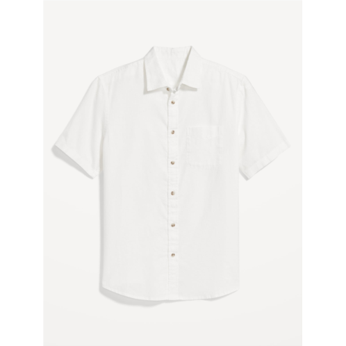 Oldnavy Classic Fit Everyday Linen-Blend Shirt