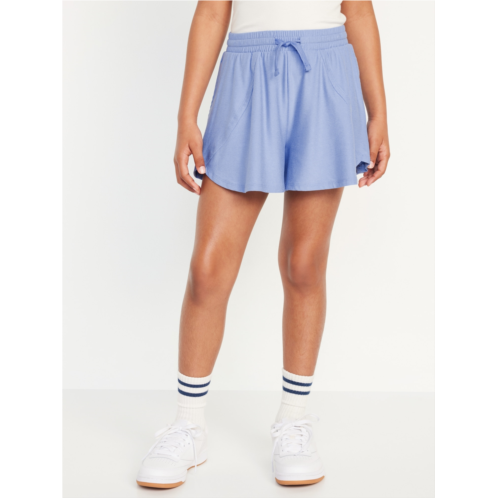 Oldnavy High-Waisted Cloud 94 Soft Go-Dry Shorts for Girls Hot Deal