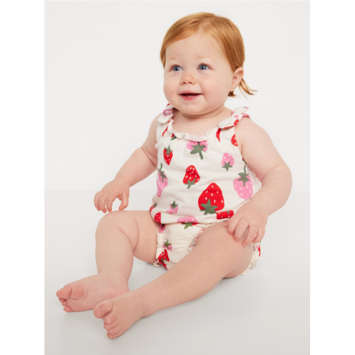 Oldnavy Sleeveless Tie-Shoulder One-Piece Romper for Baby Hot Deal