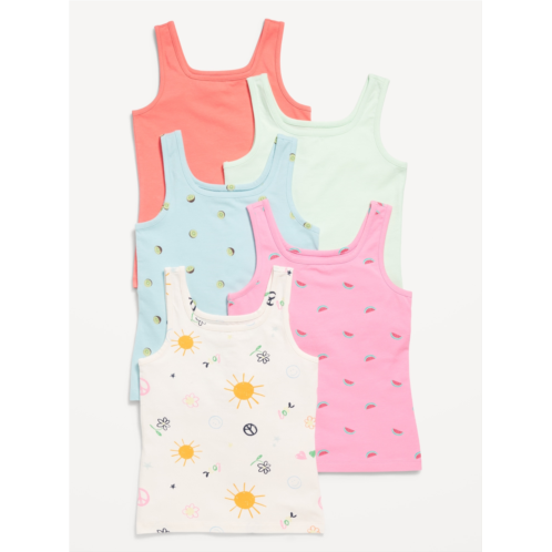 Oldnavy Fitted Tank Top 5-Pack for Girls Hot Deal