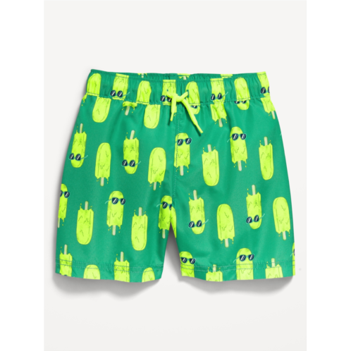 Oldnavy Matching Printed Swim Trunks for Toddler Boys