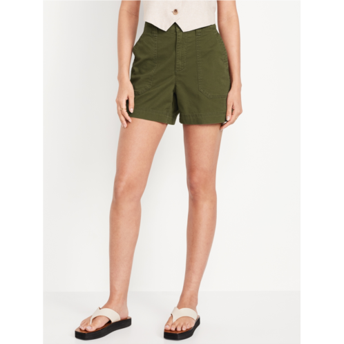 Oldnavy High-Waisted OGC Chino Shorts -- 5-inch inseam
