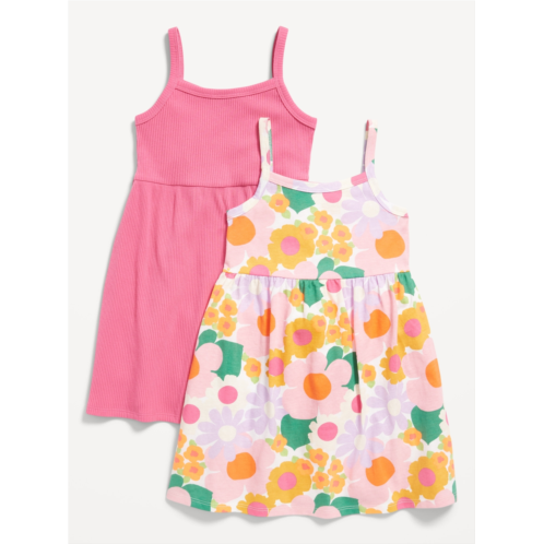Oldnavy Sleeveless Fit and Flare Dress 2-Pack for Toddler Girls Hot Deal