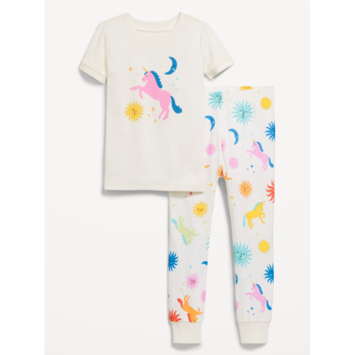 Oldnavy Unisex Printed Snug-Fit Pajama Set for Toddler & Baby Hot Deal