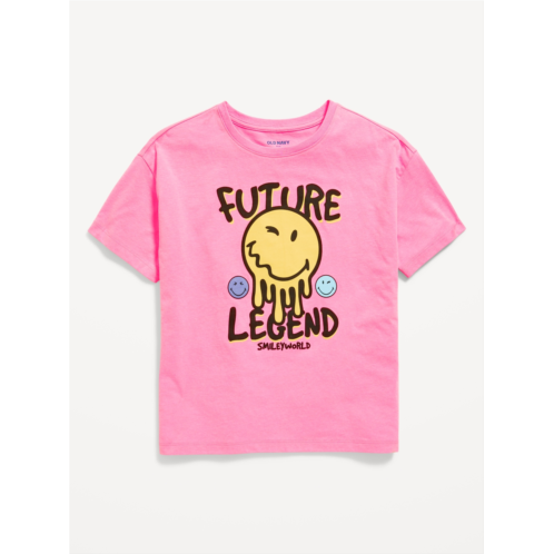 Oldnavy Oversized Licensed Graphic T-Shirt for Girls