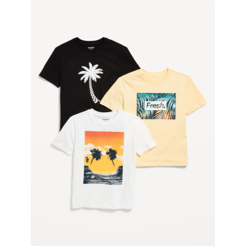 Oldnavy Short-Sleeve Graphic T-Shirt 3-Pack for Boys Hot Deal