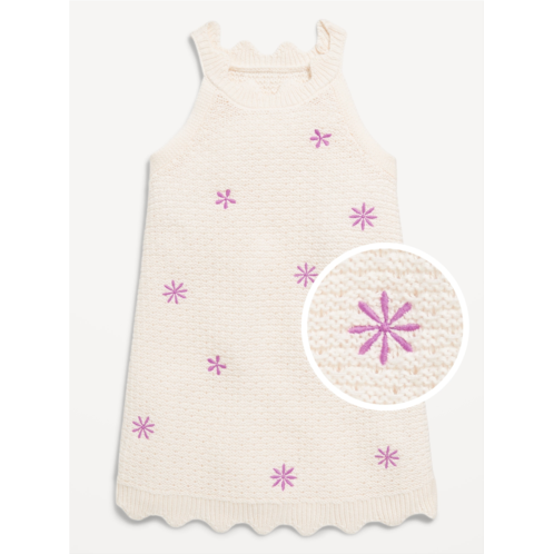 Oldnavy Sleeveless Sweater Dress for Toddler Girls Hot Deal