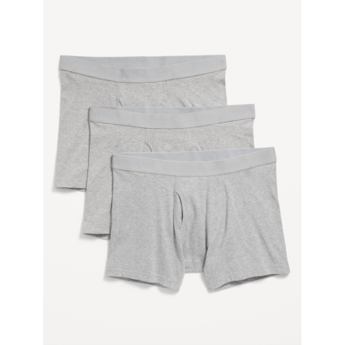 Oldnavy 3-Pack Boxer Briefs -- 4.5-inch inseam Hot Deal