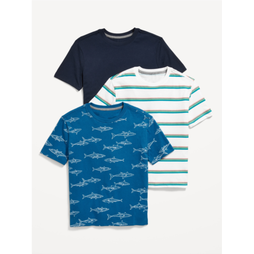 Oldnavy Softest Short-Sleeve T-Shirt 3-Pack for Boys Hot Deal