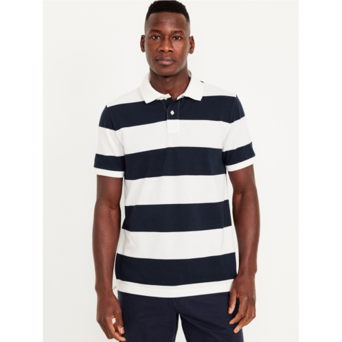 Oldnavy Classic Fit Striped Pique Polo Hot Deal
