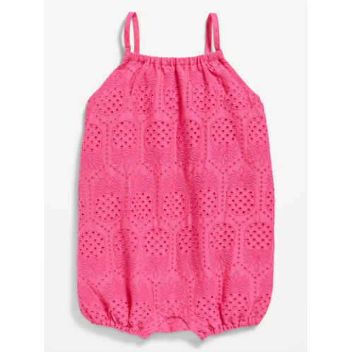 Oldnavy Sleeveless Embroidered One-Piece Romper for Baby