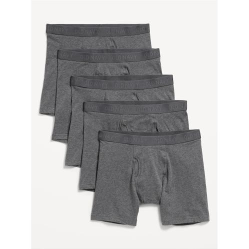 Oldnavy 5-Pack Soft-Washed Boxer Briefs -- 6.25-inch inseam Hot Deal