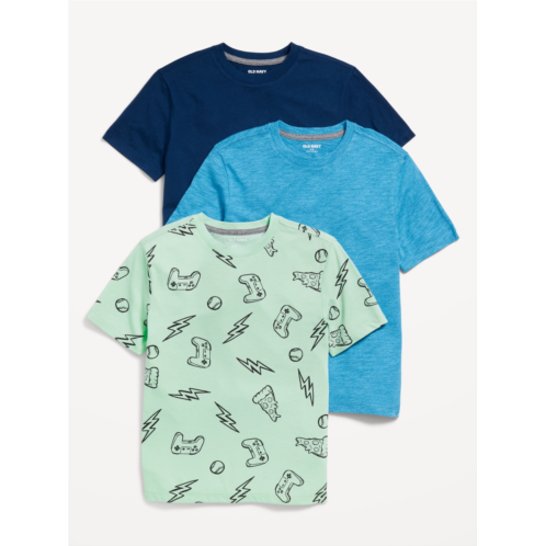 Oldnavy Softest Short-Sleeve T-Shirt 3-Pack for Boys Hot Deal