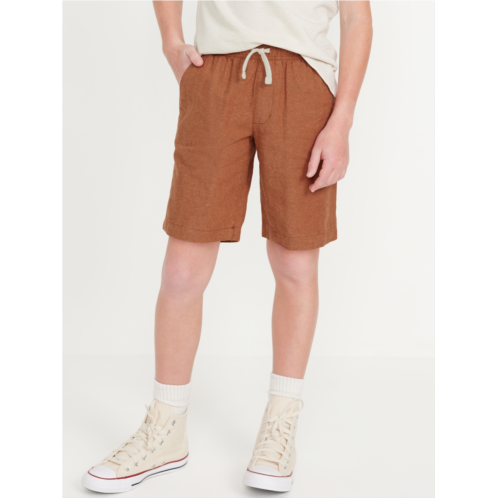 Oldnavy Knee Length Linen-Blend Shorts for Boys