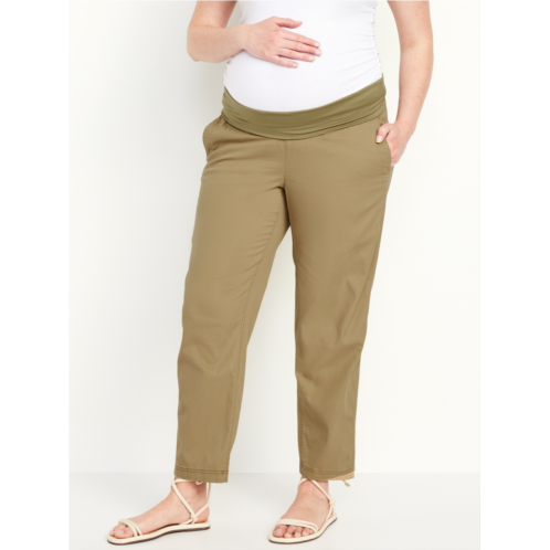 Oldnavy Maternity Rollover-Waist OGC Chino Pants Hot Deal