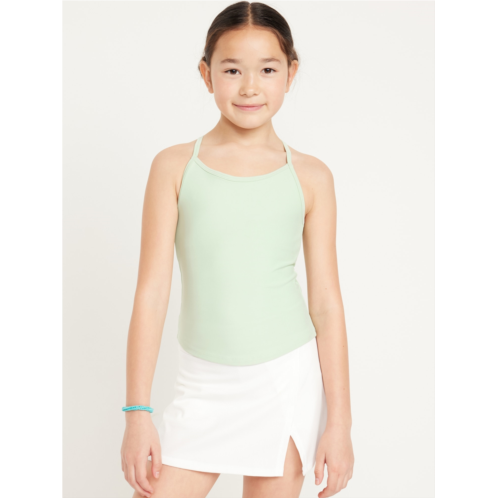 Oldnavy PowerSoft Fitted Cross-Back Tank Top for Girls