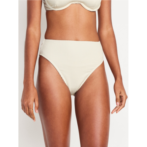 Oldnavy Extra High-Waisted French-Cut Swim Bottoms Hot Deal