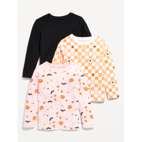 Oldnavy Long-Sleeve T-Shirt 3-Pack for Toddler Girls