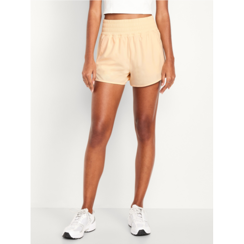 Oldnavy Extra High-Waisted Run Shorts -- 3-inch inseam
